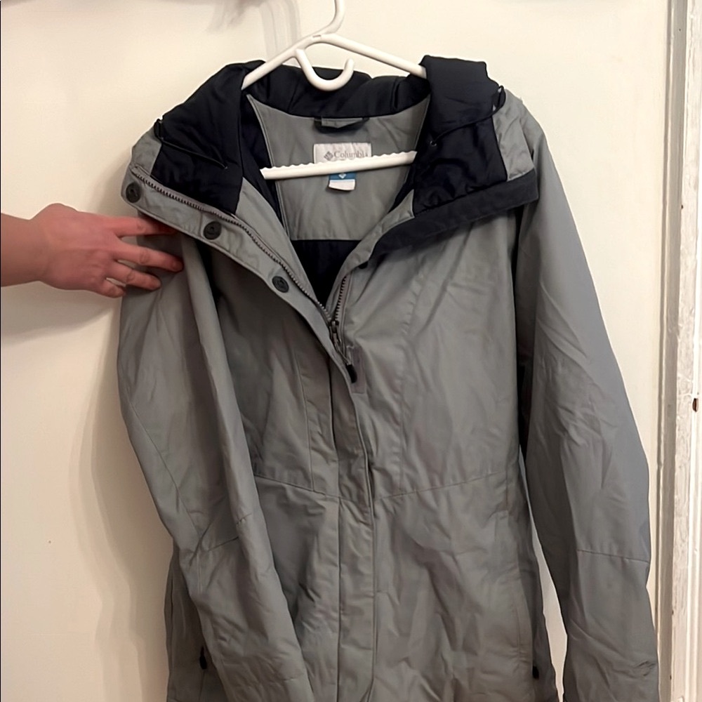 Women's Columbia Gray/Blue Jacket